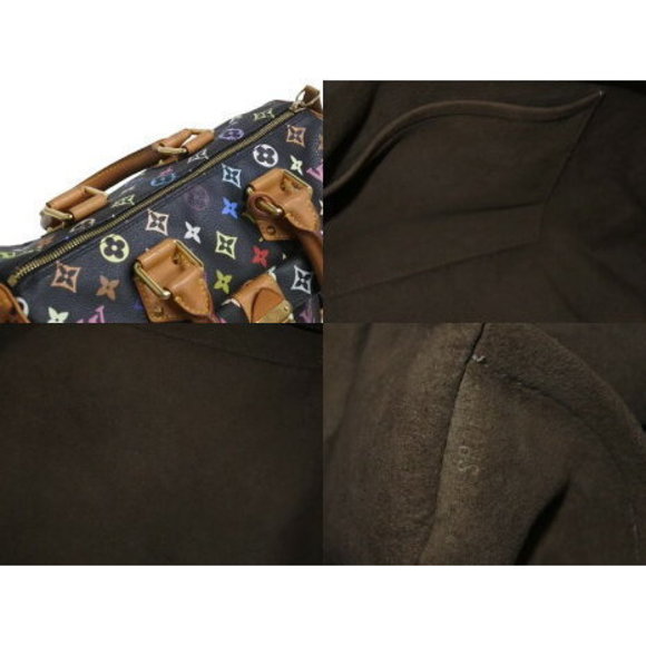 Louis Vuitton Handbag Multicolor Black Speedy - Picture 8 of 8